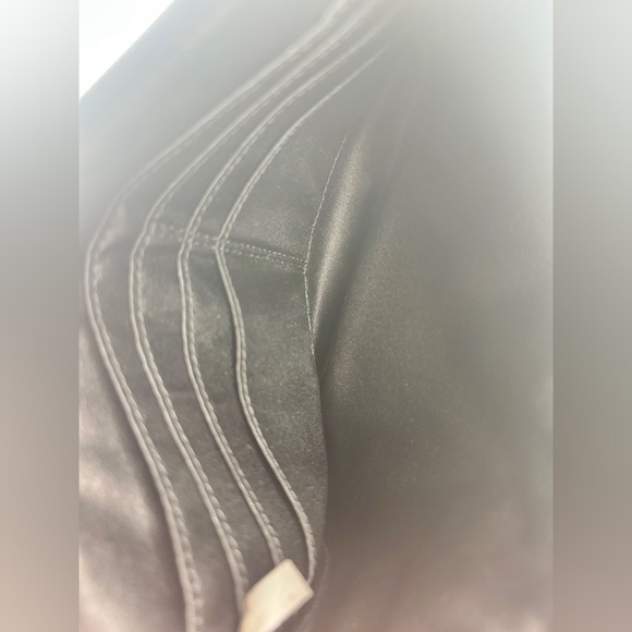 Coach Black White Signature Jacquard Mini Bag Clutch Wristlet Shoulder Bag - Picture 8 of 8